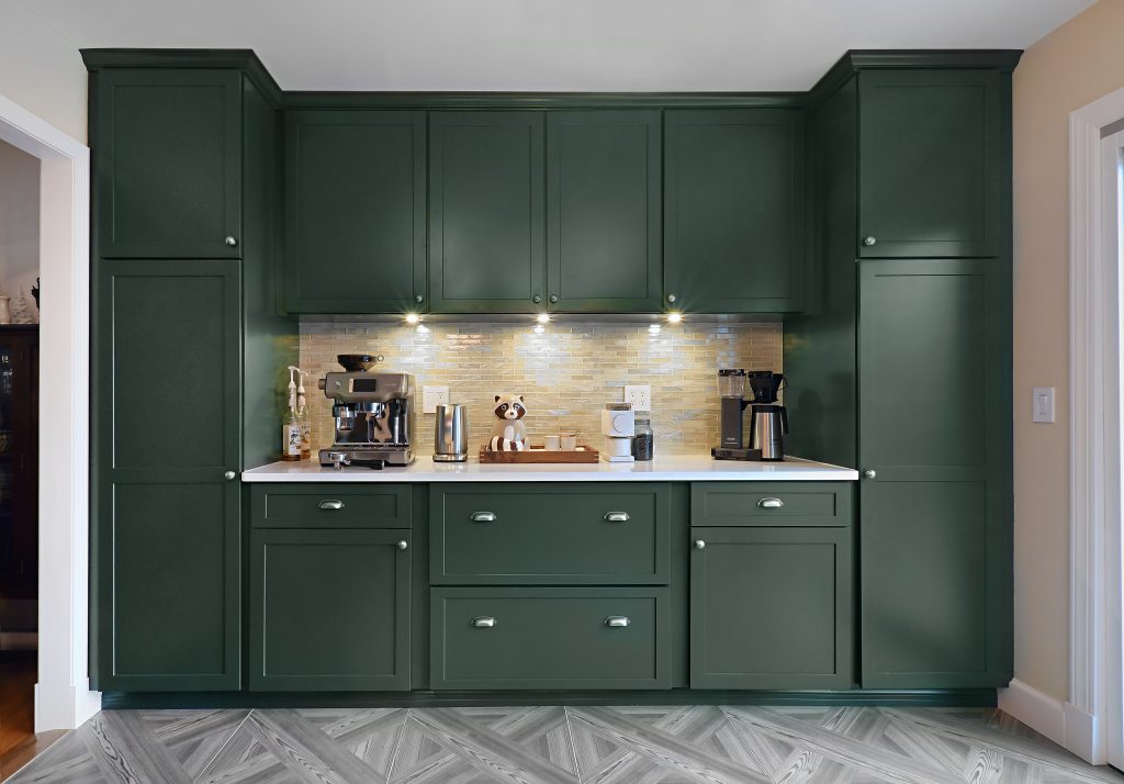 Green Kitchen Remodel