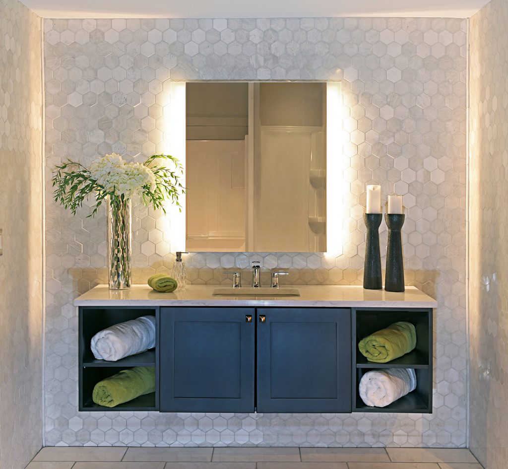 Modern Floating Bath Vanity