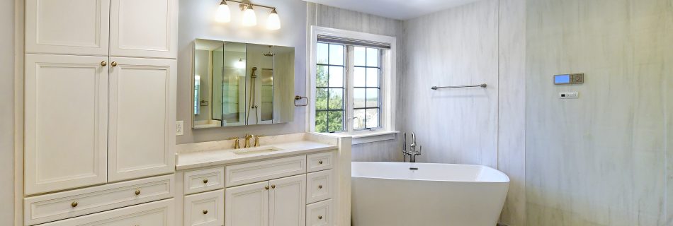 Open Bathroom Remodel