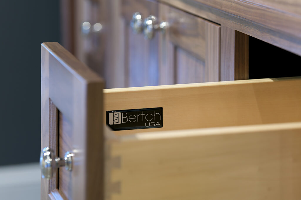 Bertch Solid Wood Bathroom Softclose Drawers