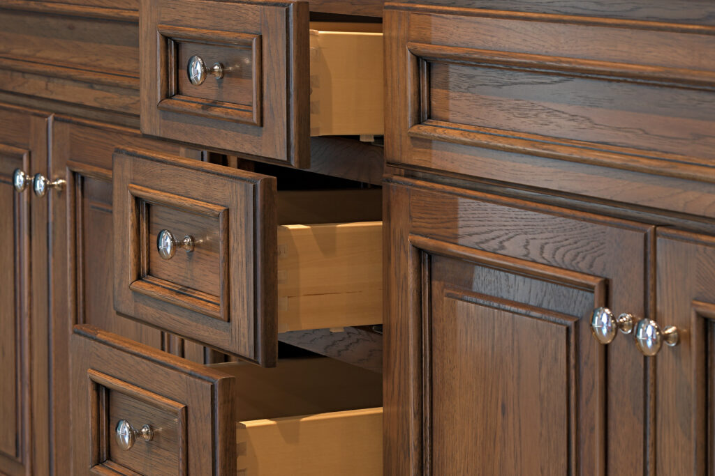 Traditional Wood Bertch Bathroom Cabinets