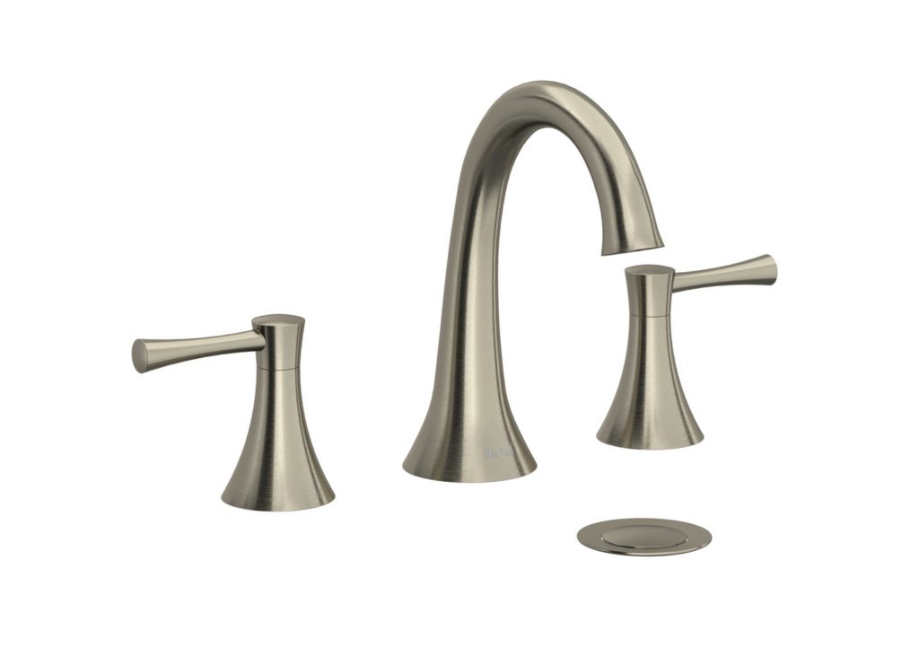 Edge Two Handle Widespread Lavatory Faucet Model ED08LBN Brushed Nickel