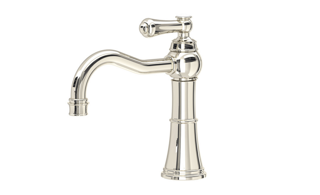 EDWARDIAN SINGLE CONTROL LAVATORY FAUCET IN POLISHED NICKEL | MODEL UGA01D1PN