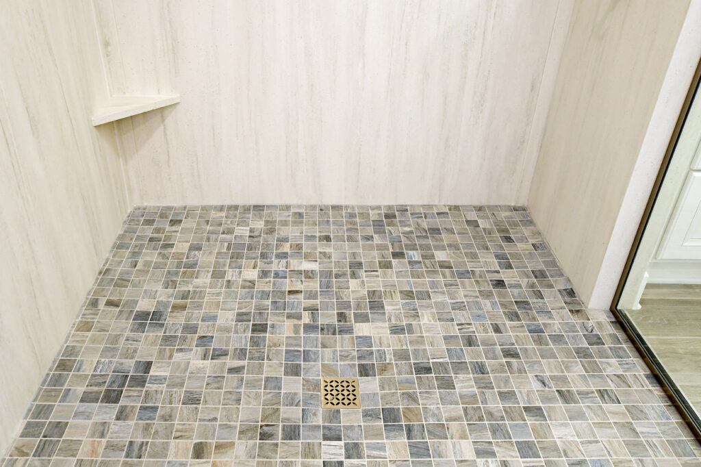 TILED ELECTRIC FLOOR WARMING SYSTEM