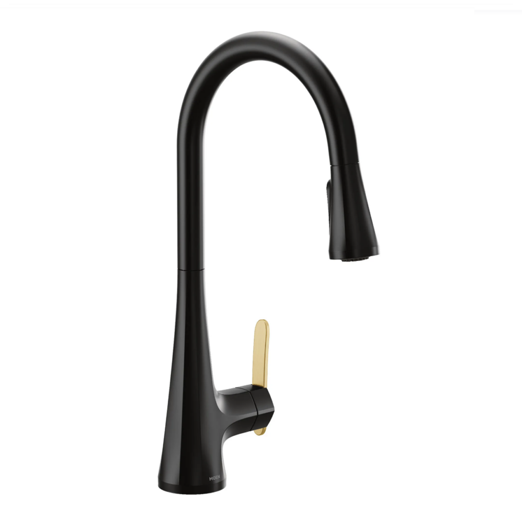 Sinema One-Handle High Arc Pulldown Kitchen Faucet