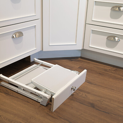 KITCHEN HIDDEN STEP STOOL