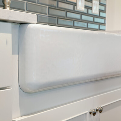 White Apron Sink