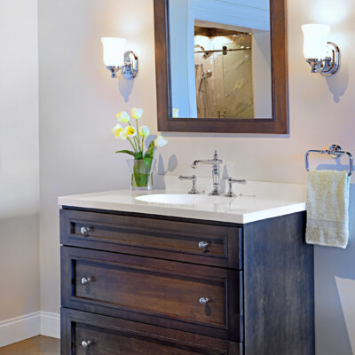 Hickory Bathroom Vanity